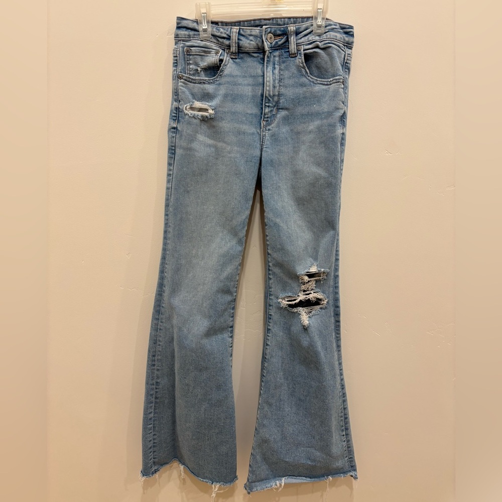 American Eagle Flare Blue Jeans